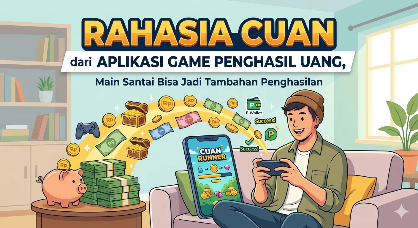 Rahasia Cuan dari Aplikasi Game Penghasil Uang
